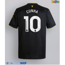 Maglie da calcio Manchester United Matheus Cunha #10 Terza Maglia 2025-26 Manica Corta